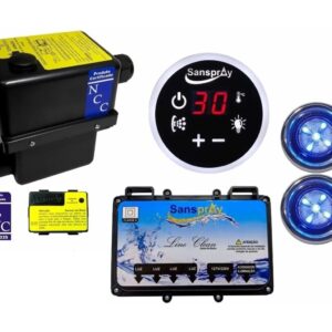 Aquecedor Banheira Sanspray Com Cromoterapia 2 pontos 5000w/220