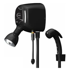 Chuveiro Elétrico Parede Cardal Florenza Preto 7800w 220v
