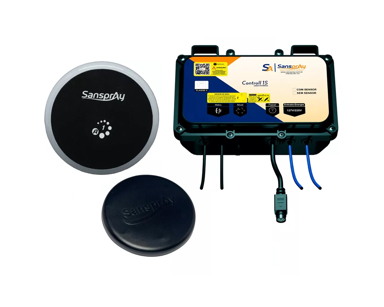 Acionador Eletrônico S/ Sensor De Nivel Sanspray