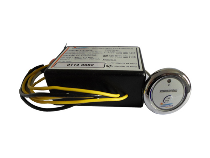 Acionador Eletrônico Sem Sensor Nível P/banheiras/furôs/spas