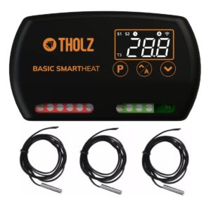 Controlador Basic Smartheat Temperatura Digital Tholz Tsc1534n 220v
