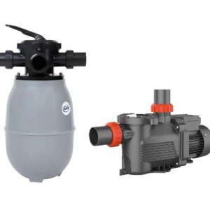 Motobomba Pré Filtro 1/3cv - bivolt P/ Piscina + Filtro de areia V20