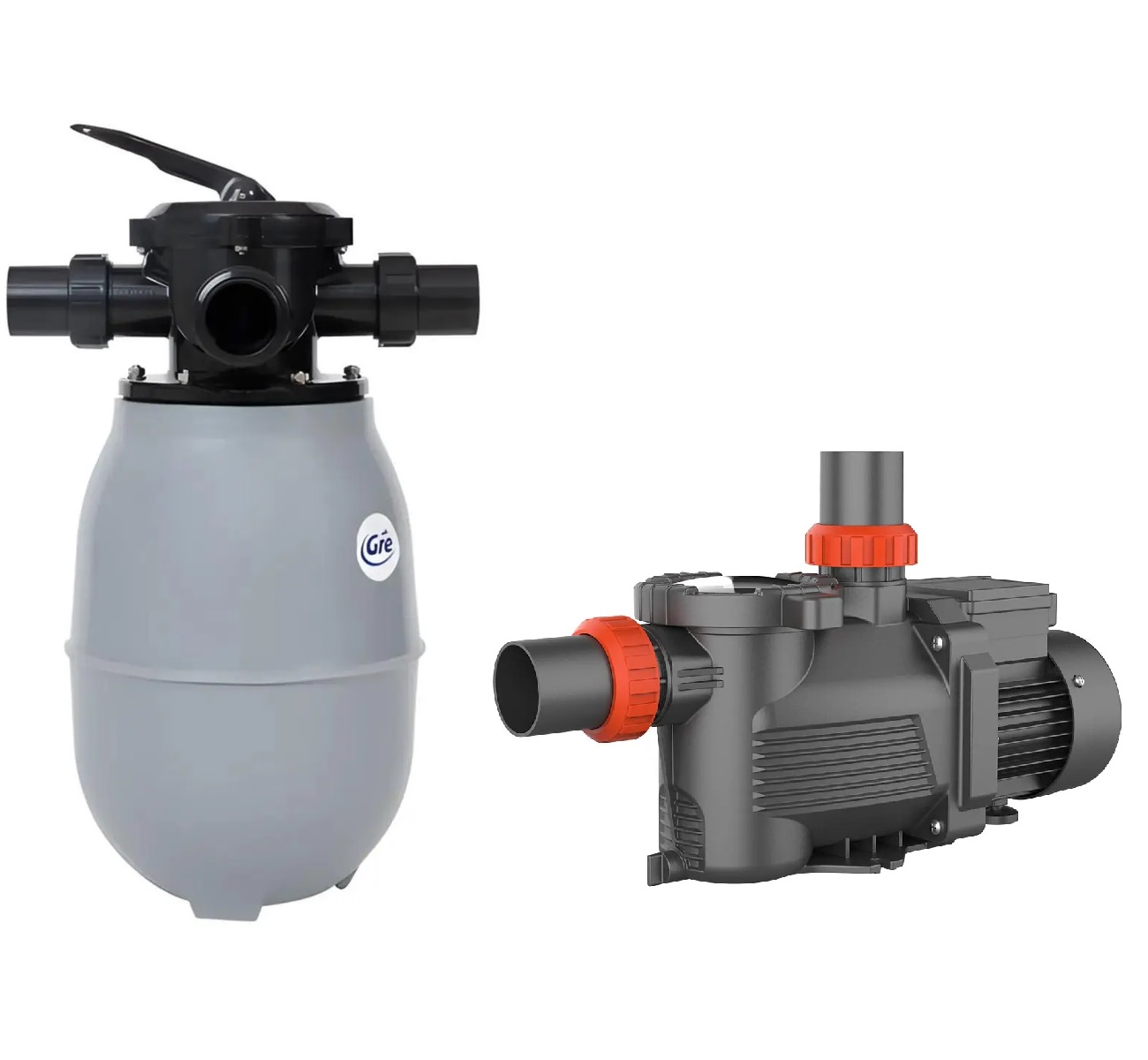 Motobomba Pré Filtro 1/3cv - bivolt P/ Piscina + Filtro de areia V20