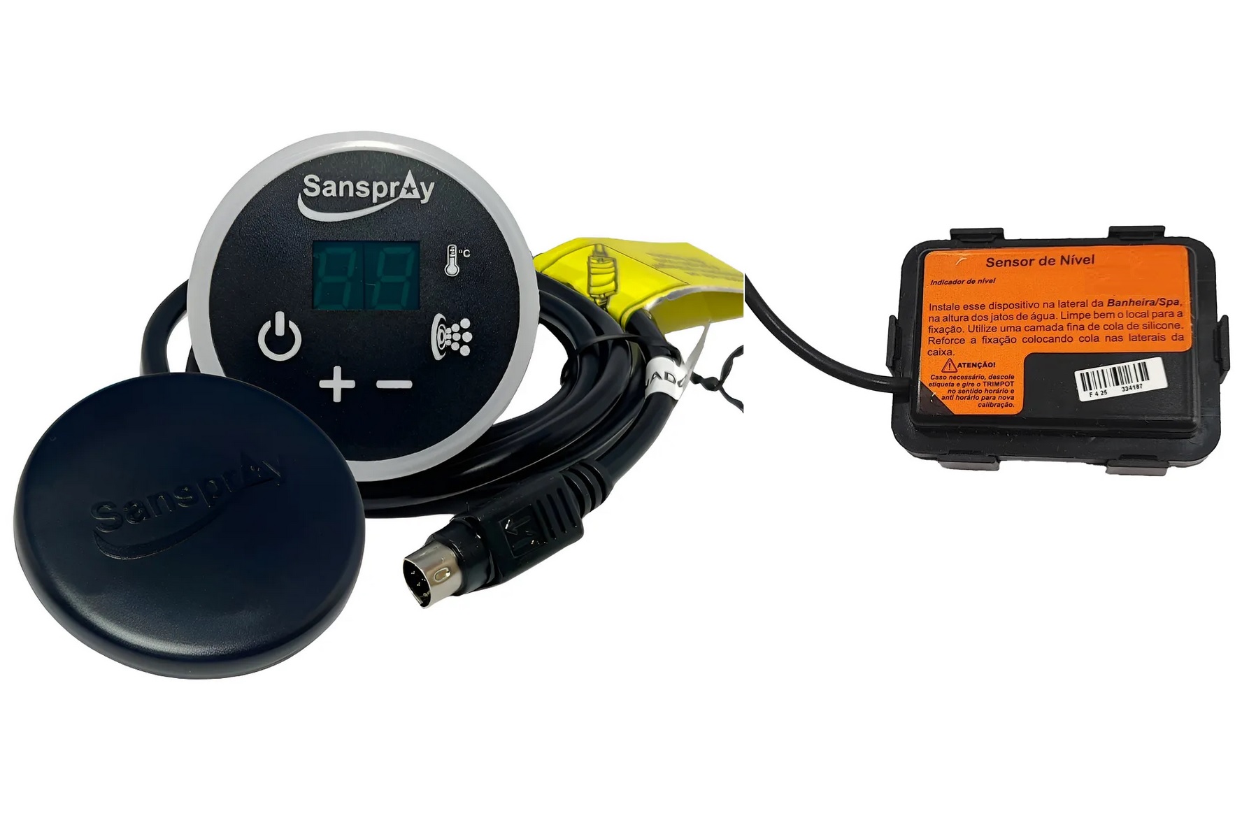 Painel Aquecedor Sanspray 3 Funções + Sensor De Nivel