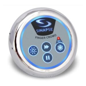 Painel Acionador Finger Cromo Sinapse