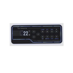 Painel Comando Slim 8.371s e Spamax 8 retangular Sinapse