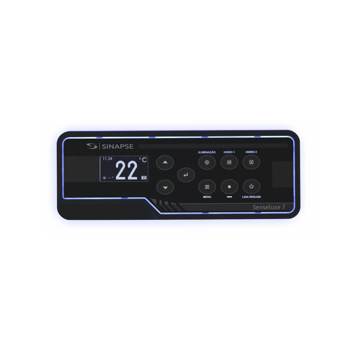 Painel Comando Slim 5.371s e Spamax 5 retangular Sinapse