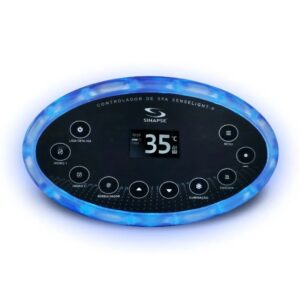 Painel De Comando Spa Slim Light 8.371s e Spamax 8F Com 1 Fio - Sinapse