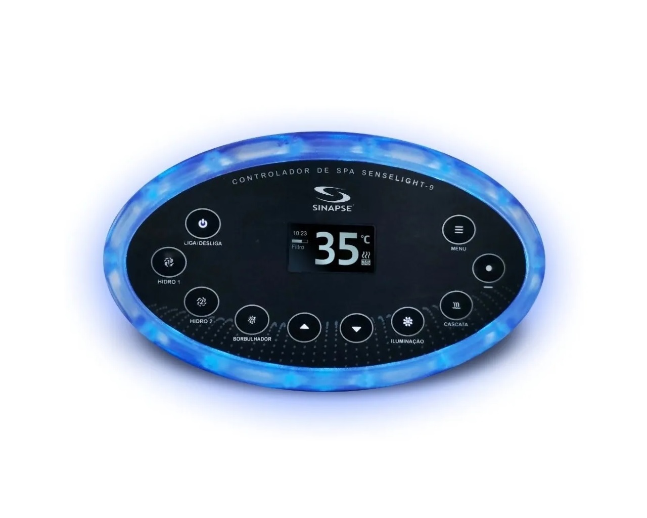 Painel De Comando Spa Slim Light 8.371s e Spamax 8F Com 1 Fio - Sinapse
